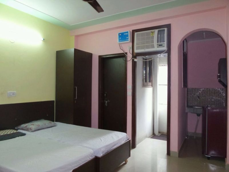 Description :
The building is Wi-Fi enabled so unlimited Internet access available • RO Purified drinking Water & Hygienic food from in-house kitchen served two times inside the room. Facilities: • Fully Furnished rooms • 24 hours water facility • Geyser • Furniture including bed Mattress, wardrobs • Study table chair • LCD TV • Fridge • AC (Air Condition) • intercom • Wifi Internet and cable connection• house keeping • Parking space • 24 Hours Security Guard • 100% Secure for girls.