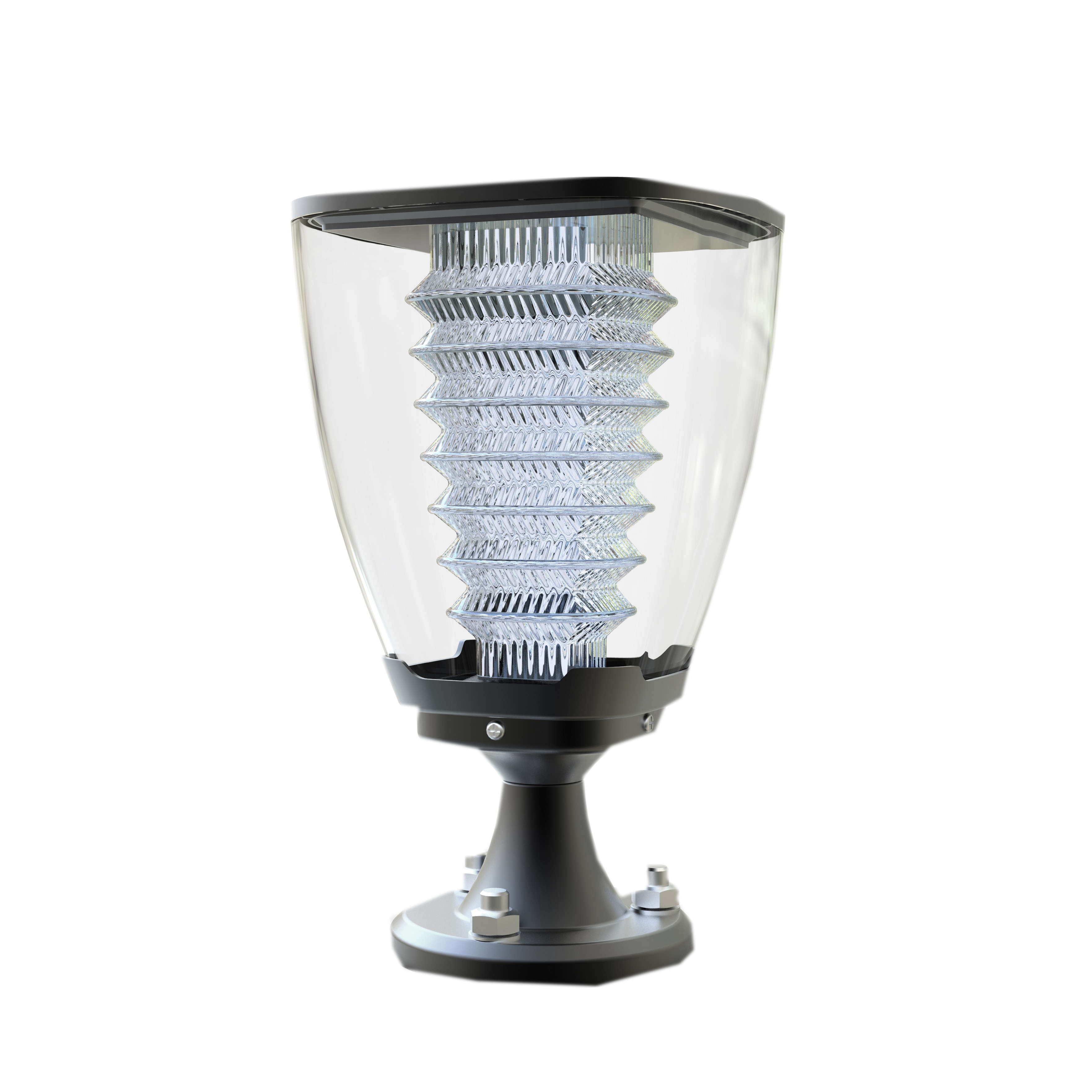 IFITech Solar Pillar Designer Light (Warm White, 2x brightness) - 2Night Working with 1 day Sun Charge