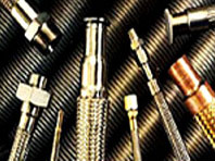Backed by a diligent team of professionals, we are engaged in offering an excellent quality range of Braided Metal Hoses. Manufactured using a 321/316 Inner Core available with 304/316 Overbraid, these hoses are designed as per the set industry standards with the help of advanced technology. These hoses are precisely tested on various quality parameters to ensure their fine finish. Our clients can avail these Braided Metal Hoses from us in varied colors and sizes as per their specific requirements.
Features:
Leak proof
Highly durable
Sturdy construction
Light weight
Specifications:
Temperature ranges -200 °C to + 700 °C.
Available with a full range of Flange, Male and Female ends or Standpipes as required
Sizes from 1/4