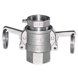 couplings enable pipe and hose connections to be made without the use of hands tools; thus eliminating the difficulty in making threaded connections or a flanged connection. Almost instantly connections can be made to an outlet, a faucet, a valve, a tank or coupling lengths of hose. No pipe fitting skills, wrenches or tools are required. A connection is made by simply pushing the handles down to the sides of the coupler.
DESIGN AND CONSTRUCTION
• SUPERIOR quality body – precision machined surfaces
• Meets or exceeds Military standards
• Highest quality standards employed
• Uniform wall thickness assessors no coupler bodies
• Large diameter cam ears for longer service life
• Extra high strength handes for assurance in connections
• Recess retains gasket in coupler
• Stainless Steel cam pins for long wear and ease of replacemen
APPLICATIONS
• LIQUID HANDLING
PERFECT–TITE cam –lock couplings are standards throughout the petroleum industry –on tank trucks, tank trailers, tank farms, refineries, etc.-where “leak proof”, speed and simplicity of connection and utmost reliability are required. EVER-TITE couplings are also used in breweries, wineries, pharmaceutical for connections that are made frequently such as to holding tanks, batch equipment wash lines and waste lines.
• SLURRIES
Liquefied mixtures of coal, charcoal, cranberries, grapes – practically any slurry that can be pumped –can be conveyed with PERFECT-TITE quick couplings.
• DRY PRODUCTS
PERFECT-TITE couplings are used in air –veying systems for conveying grain, sugar, cement, pellets and other airborne products to and from silos, bins, hoppers, railroad cars and process equipment