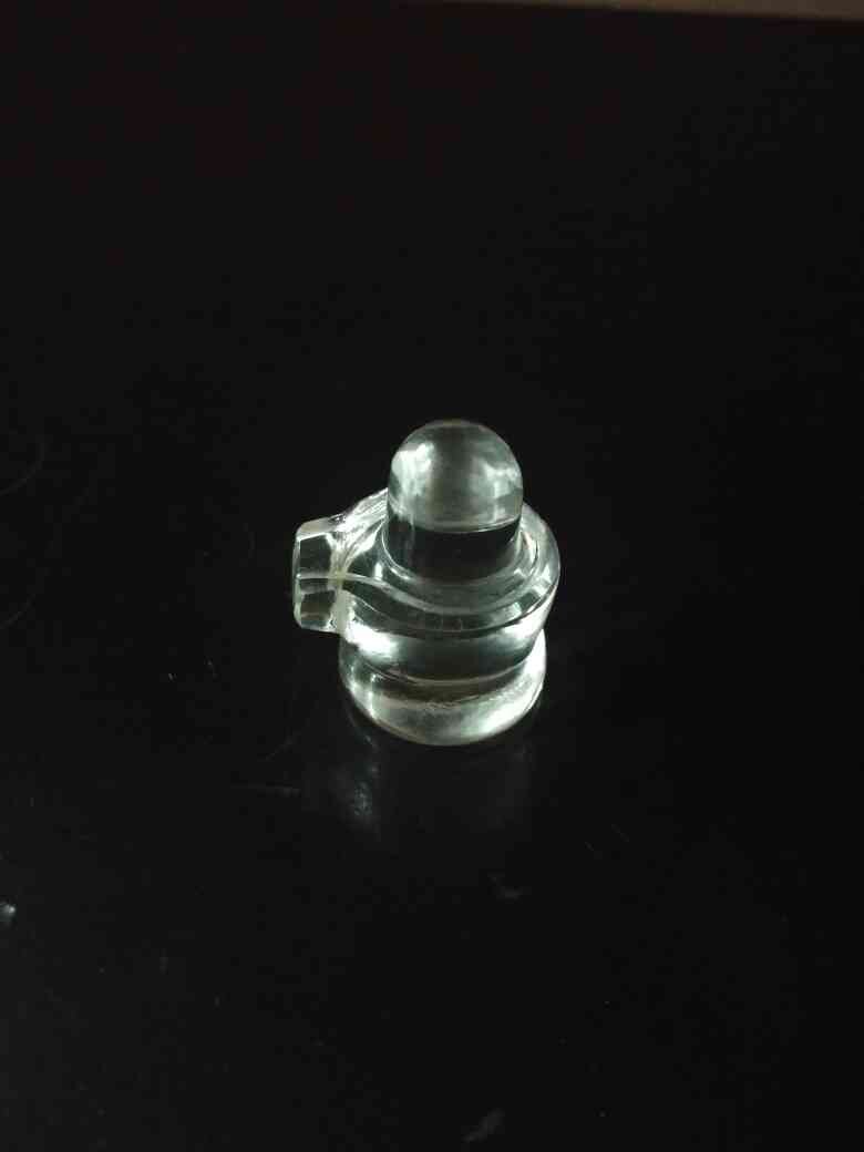Crystal stone shivling.. natural stone
Hand crafted
weight - 31 grams
size - 1.5