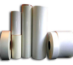 Security Papers, Coloured Woodfree Papers, Self Adhesive Paper , Label Paper
Used in making of cheques which are processed by computer & for making the multipart Demand Draft, Pay Order. Self Adhesive & Label papers have good printability, compressibility; absorbency and ink hold out give satisfactory printing. It is used for printing of labels in multi colour.