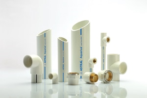 ASTRAL Aquarius ASTM uPVC pipes and fittings are Lead Free and hence non toxic, easy to install and are made for life time trouble free service.
FEATURES & BENEFITS :
LEAD FREE :
ASTRAL Aquarius uPVC pipes being lead free so are non-toxic and hence favoured for use in applications such as potable water pipes.
SOLVENT CEMENT WELDING :
Solvent Cement welding is most reliable and proven joining system for 100% leakproof plumbing. Tools required are very simple and inexpensive (pipe cutter and chamfering tool only). It saves labour cost compared to GI and copper plumbing and saves on investment of electrical equipments for electro fusion welding of other polymers.
MORE PRESSURE BEARING CAPACITY :
ASTRAL Aquarius uPVC solvent joint plumbing system makes its pressure bearing capacity twice than that of the threaded pipe.
UV RESISTANT :
U.V. Acts as a strong catalyst for the oxidation process which breaks down the polymer chains, leading weakness in the pipes and fittings and do loss of hydrostatic strength. Above effect is very much common with materials like PP and PE.
SAFE FOR POTABLE WATER :
ASTRAL Aquarius uPVC pipes are made from Lead Free and non toxic raw material. ASTRAL Aquarius uPVC pipes are always safe for potable water.
OTHER FEATURES :
• Strong and light weight • Low friction loss • Non toxic • Good insulator • International quality • Versatile • Cost effective • Durable • Easy to join • Immunity to galvanic or electrolytic attack • Wide range & suitability
AVAILABLE SIZE :
• SCH 40 : ½” (15 mm) to 12” (300 mm) IPS
• SCH 80 : ½” (15 mm) to 12” (300 mm) IPS
As per ASTM D1785, D2466, D2467
FIELDS OF APPLICATIONS :
• Ring lines / Down take lines • Swimming pools • Salt water lines • Sugar and paper industries • Pipes for hand pumps • Industrial process lines • Aggressive / corrosive fluid transportation • Dye plants, chrome, zinc plating and tanning plants • Coal washing and ash handling