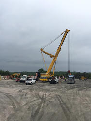 We are ranked as one of the top suppliers of Cranes in SOUTH INDIA. These cranes are IMPORTED and are tested to ensure their compliance with the pre-defined industry standards. Our offered cranes have high lifting capacity and the capacity can be modified as per the customer's requirements.We provide cranes WITH updated modern techniques and features to our clients.Capacity: 20 to 500 ton,
Crane Type: Mini Crane,Truck Mounted,Hydra Crane,Overhead Crane,Crawler crane, Truck Mounted,Telescopic crane & Lattice craneMax Height : 150 METERS