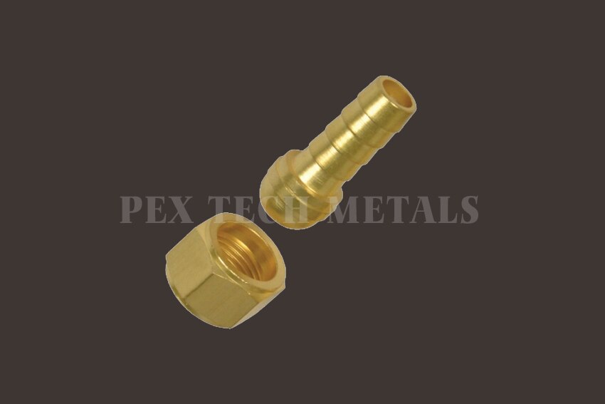 Female Flare Hose Barb Adaptor