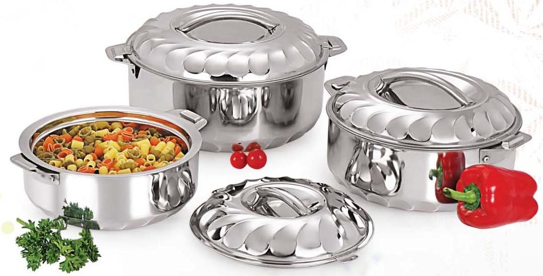 Our firm is accomplished to provide S. S. Hot Pot in varied structures. Our presented products are highly admired in the market due to their longer life.