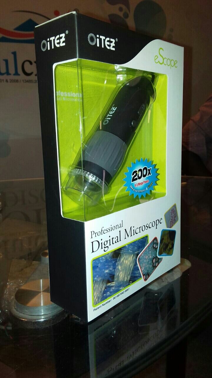 This device name called Dermoscope which is used to analyse Skin and Hair very clearly..