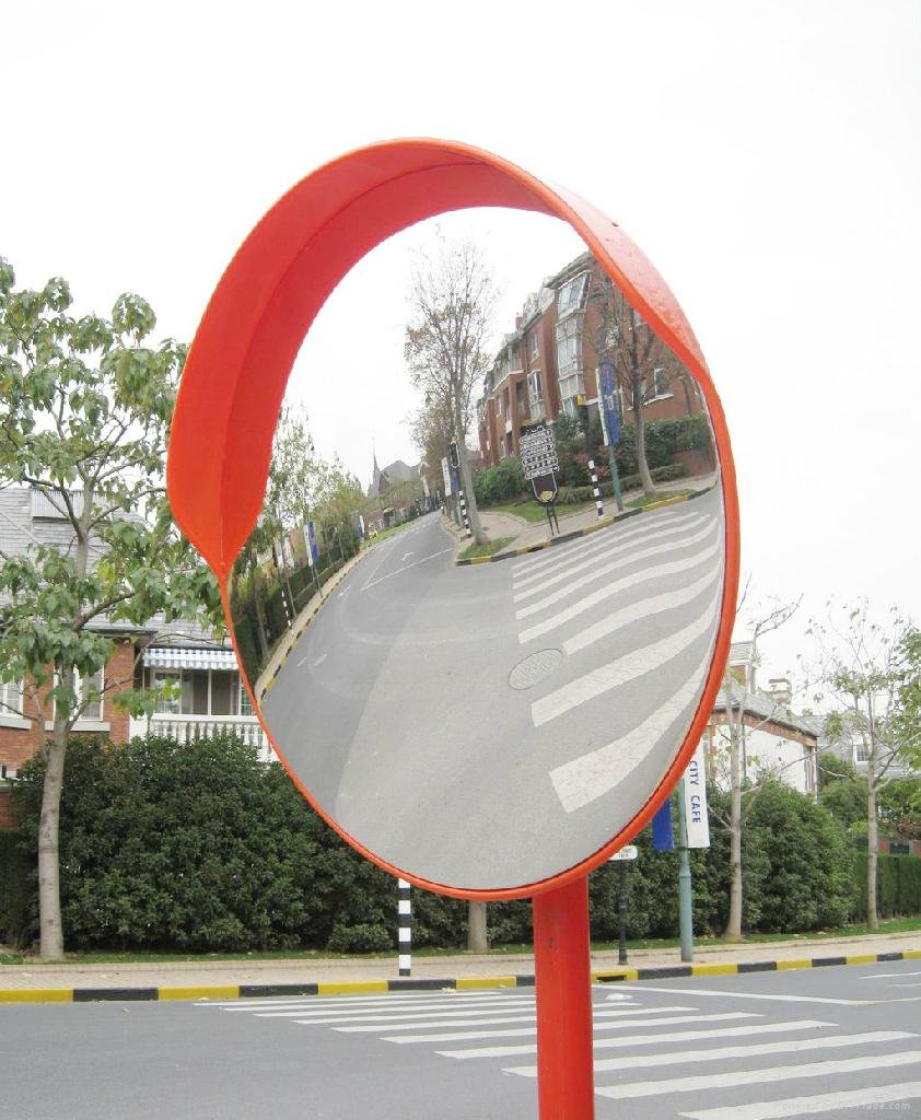TRAFFIC MIRROR FOR YOUR SAFETY