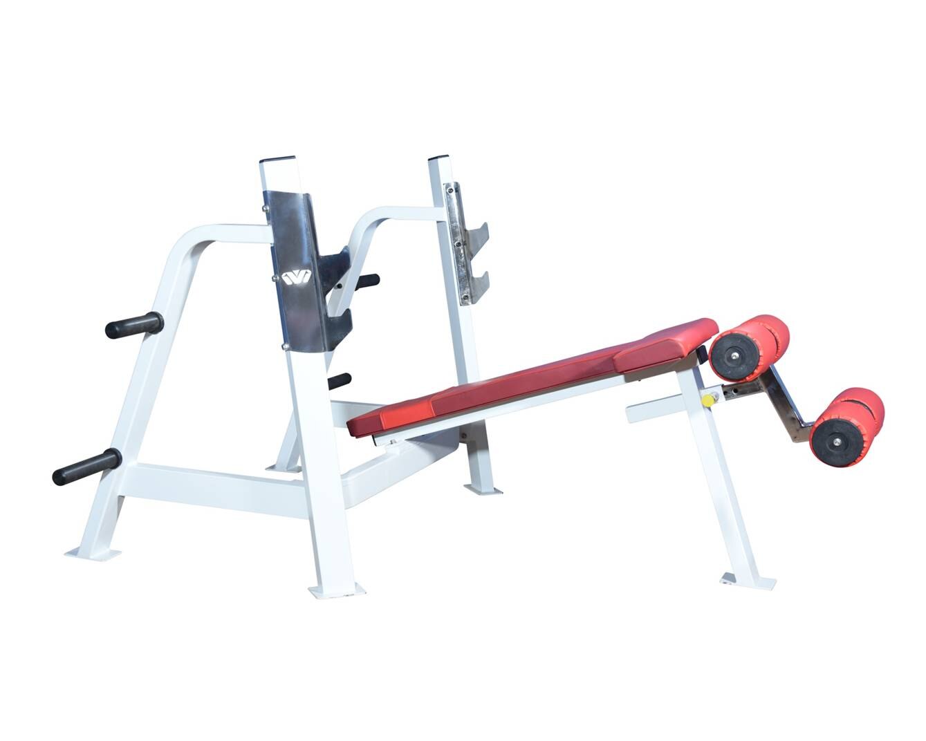Make: Maruti Gym Equipments
Equipment: Olympic Decline Bench
Model: MGE-ODBP
