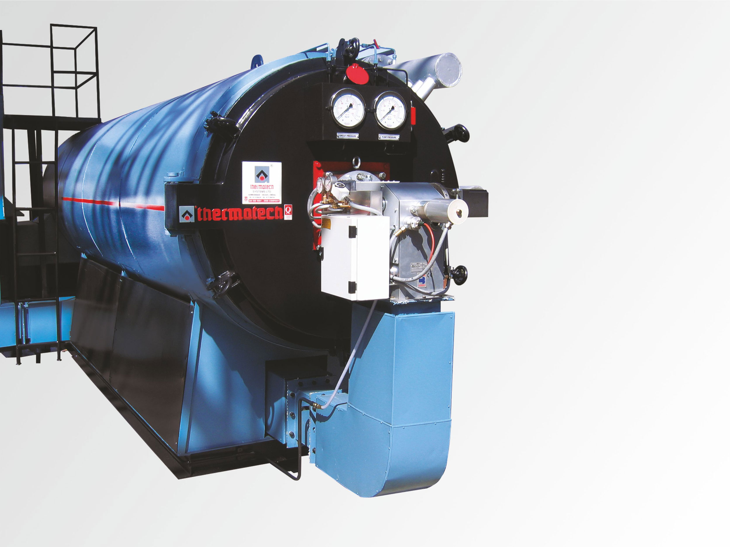 Backed by our well structured infrastructure unit, we are affianced in providing precision engineered Oil/Gas Fired Hot Water Generator. This generator is a safer and economical system which delivers hot water much faster than any other system. It's most ideal usage includes hotels, hospitals, residential complex, laundry, dairy industries, etc., where continuous hot water supply is essentially required. The offered generator is efficiently manufactured using standard quality components and advanced machines in complete sync with defined industry standards. Additionally, the offered Oil/Gas Fired Hot Water Generator is stringently tested on certain parameters under the direction of our deft quality controllers.
Features:
Energy efficient
Trouble free functioning
Easy to operate
Longer service life
The WATERTHERM is a very compact fully automatic packaged hot water generator in ready to install condition and can be installed where ever space is available. It does not require any special room like boiler house. It falls outside the purview of Indian Boiler Regulations. WATERTHERM is a safer and economical system which delivers hot water much faster than any other conventional system. It's most ideal usage includes HOTELS, HOSPITALS, RESIDENTIAL COMPLEX, LAUNDRY, DAIRY INDUSTRIES, etc. where continuous hot water supply is essentially required. WATERTHERM system is available in wide range of heat output from 0.1 Mkcals/hr. to 15 Mkcal/hr.,
A New Perception In Quality
Thermotech Established Back In 1988, Is Today A Leading Industry In Process Heating Systems.
The Great Impetus Lies In The Hard Work, No Quality Compromise, Implementing Latest
Technologies And Above All Incredibly Environmental Compliance.
A Large Network In India Provides Prompt And Assured Quality Service To Our Valued Clients Within No Time.
Watertherm - A New Concept In Hot Water Boilers
Heat Exchanger Of Hot Water Generator Are Fabricated Out Of Boiler Tube Bs 3059 Of Adequate Size, Accurately Designed With Concentric Multi Start - Three Flue Gas Passes To Ensure Optimum Heat Transfer With Low Flue Gas Exit Temperature Operates Watertherm At A Constant Efficiency Of 88 % (on Ncv @ Mrc).
Small Capacity Models Wt-30 & Wt-50 Are Sleek, Compact And Instant Hot Water Generator Exclusively Designed For Hotels, Resorts, Dairies & Hospitals.
Benefits
Fully Automatic
No Extra Man Power Is Required.
Single Button Start / Stop With Automatic Controls.
Easy To Operate.
Economical
Low Installation Cost.
Minimum Space Required.
No Water Treatment Required With Calorifier.
High Operational Savings Of Over 50 % Against Electrical Heating.
Low Maintenance Cost
Front Door Access For Cleaning And Inspecting Flue Gas Port Without Removing The Burner.
Exempted From Indian Boiler Regulation Act.
Eco Friendly A Space Saver
Smokeless Emission
Less Floor Space Required
Highly Compact
Noise Less Operation
Can Be Installed On Terrace, Basement Or Anywhere
Application :
Hotels / Resorts
Ashram / Dharmshala
Dairy
Garments / Laundry
Swimming Pools
Guar Gum Industry
Electroplating
Steel Plants