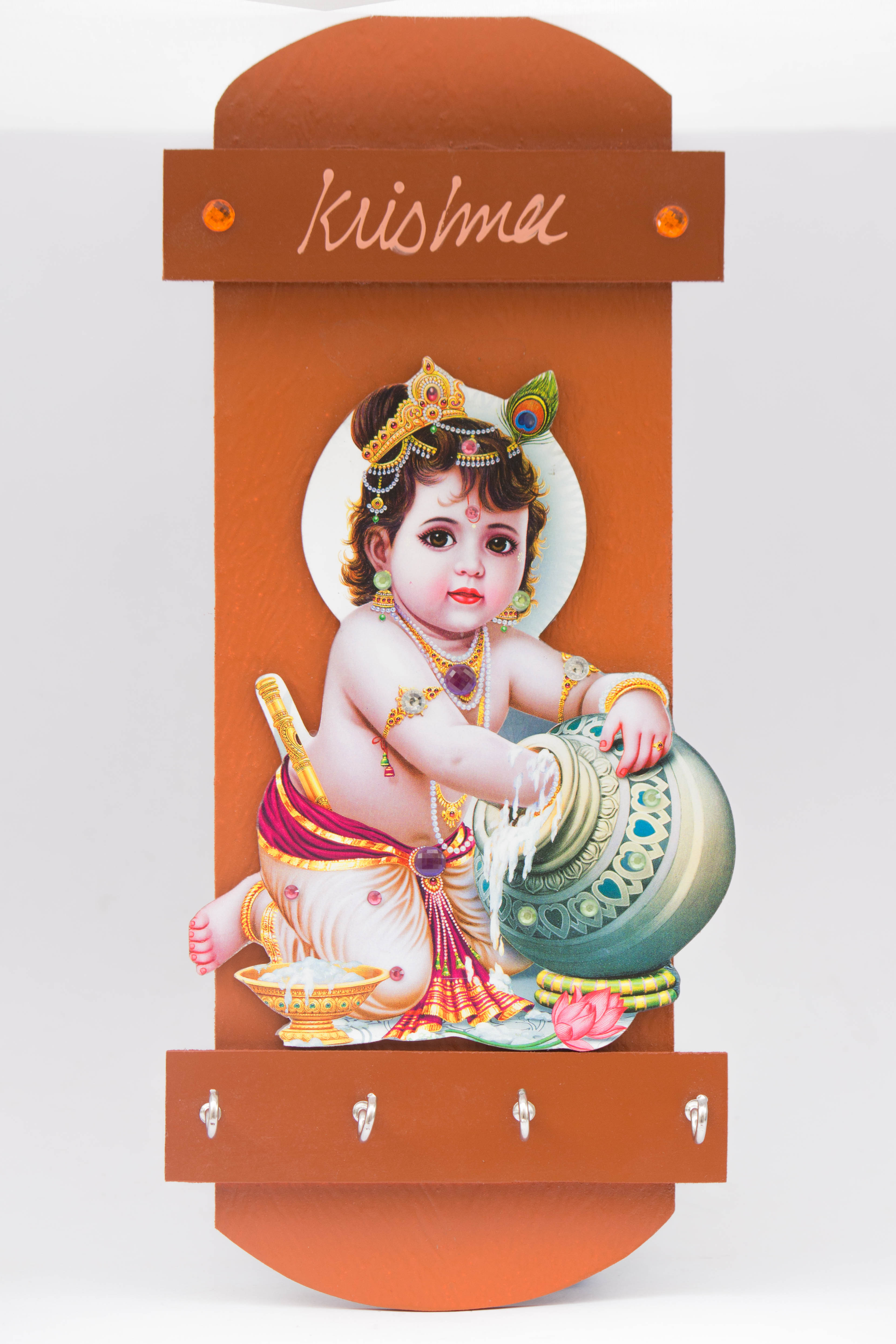 Decorative Wooden Key Holder are made by the hands of the expert artisan from Jaipur which is finished by Hand Painted Art work use for home and office wall decor as well as key holder also use for gift purposes.
PRODUCT SPECIFICATION:
*Material-Wooden
*Size-12*4 inches
*Color-Multicolored
*Dimension-12*4 inches
*Application-use for home and office wall decor as well as key holder also use for gift purposes.