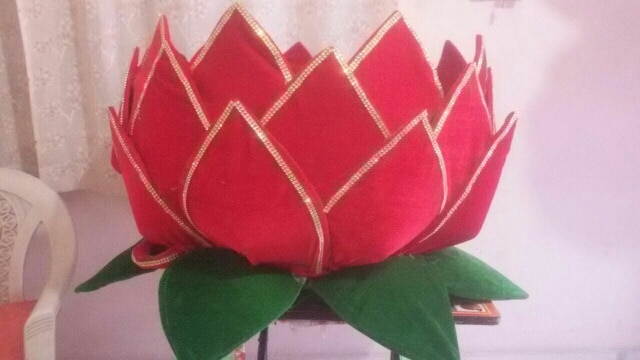lotus pelli butta used in wedding