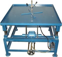 Vibrating Table for Concrete Cube Mould
1 ) Size : 24 inch x 24 inch.
2) Size : 1 meter x 1 meter.