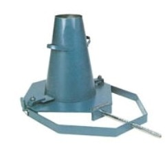 Slump Cone Test Apparatus Consist of Slump Cone with Graduate Tamping Rod & Base Plate 'K' Type
