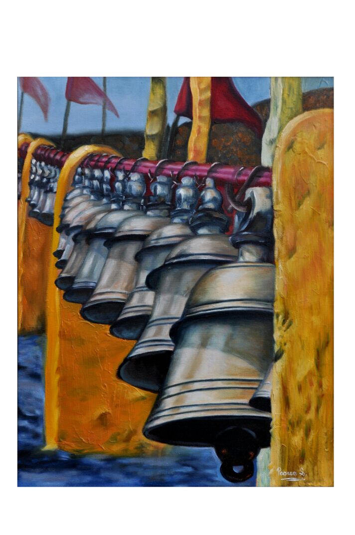 SOLD
medium- oil on canvas, size :- 18