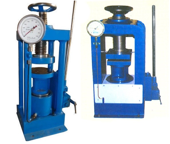 Compression Testing Machine - Hand Operated.
1) Four Pillar Model, Capacity : 1000 KN & 2000 KN.
2) Channel Model, Capacity : 1000 KN & 2000 KN.