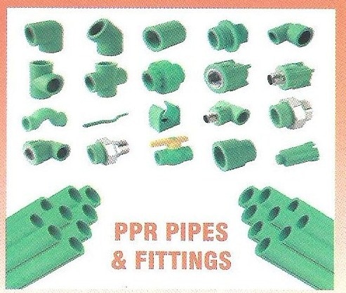 COMPLETE RANGE OF PPR PIPES & FITTINGS