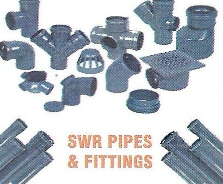 COMPLETE RANGE OF SWR PIPES & FITTINGS