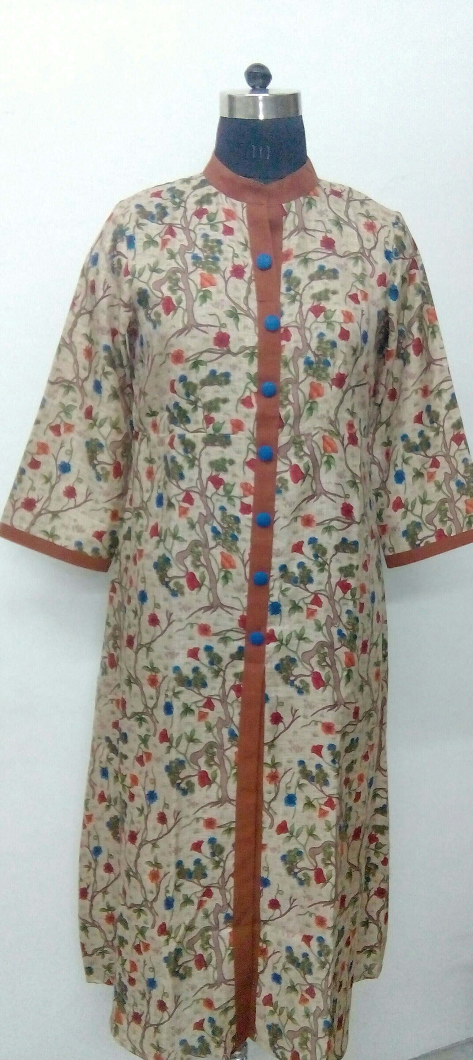 Banasari Cotton Long Kurti