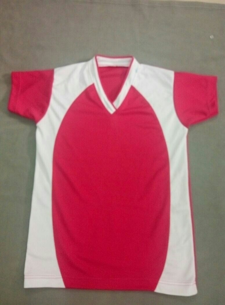 Sports Wear Vneck Tshirt Half Sleeve Customized Design Printing or Embroidery Regular Manufacturer and Supplier