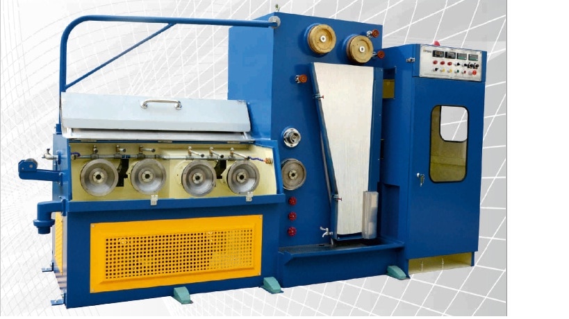 Inlet Size : 1.6 - 0.6 mm
Outlet Size : 0.5 - 0.08 mm
Main Motor : 18.5 kw/ 25 hp
Annealing Power : 36 kva