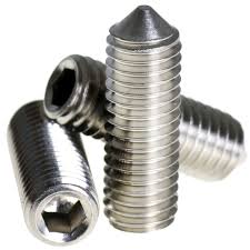 we providing you the best range of cone point grub screw, stainless steel grub screw, cup point grub screw and dog point grub screw with effective & timely delivery.