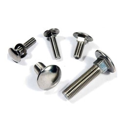 We are specialized in manufacturing and supply a wide assortment of superior quality SS Carriage Bolt, which resist to rust and chemical and serve the users long duration. Developed using raw materials of highest quality, these SS Carriage Bolts are used in different industries for assembling and fixing the machines and equipment. Sophisticated infrastructure enables us to manufacture the dimensionally accurate and functionally superior bolts in varied sizes and dimensions.
Features:
Light weight
Dimensional accuracy
Anti corrosive