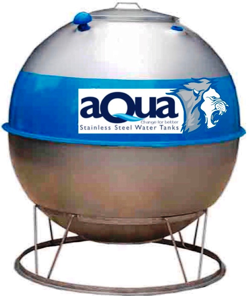 aQua introducing Spherical water storage tanks in ss 304 & ss 316 grade . this tanks specially Designed for overhead water storage . capacities Available 500 liters and 1000 liters