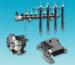 The Delphi Multec® Medium Duty Diesel Common Rail (MDCR) System is an advanced diesel fuel injection system with variants capable of 2,000 bar system pressure. It uses a fast-acting solenoid injector design to optimize fuel rate, spray shape and accuracy, which provides small injection quantities in a compact injector package. Using closed-loop control strategies, it delivers precise fuel quantities over the life of the engine for cost-effective, robust emissions and acoustics performance.