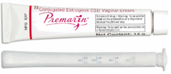 PREMARIN Vaginal Cream administered intravaginally in a cyclic regimen (daily for 21 days and then off for 7 days).
Treatment of Moderate to Severe Dyspareunia, a Symptom of Vulvar and Vaginal Atrophy, due to Menopause