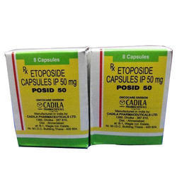 Minimum Order Quantity 5 Piece
Packaging Size Bottle of 8 capsules
Dose/Strength 50 mg capsule
Packaging Type Bottle
Posid 50 (Etoposide ) an anti-cancer agent, prescribed for lung cancer and testicular cancer.
We assure quality of product of long expiration date and ship in discreet packing
Drug information on Posid (50 mg) (Etoposide) from Onco-care (Cadila Pharmaceuticals Ltd) ... Etoposide Drug Information. This medication is an anti-cancer agent, prescribed for lung cancer and testicular cancer.