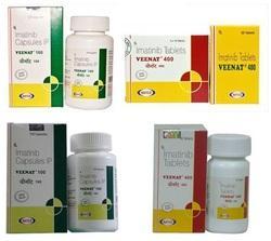 Minimum Order Quantity 3 Piece
Packaging Size Strip of 10 tablet
Packaging Type Strip
Dose/Strength (ex. 1 mg or 1 ml) Adult: PO Chronic myeloid leukaemia Chronic phase: 400 mg/day
Usage Clinical, Hospital, Personal, Pharmacy Drop Shipper & Medicine Drop Shipper
Leading Drop Shipping & Exporters of Veenat Tablet.
We are one of the topmost Exporters, traders and wholesalers of optimum quality Veenat Tablet for our valuable customers. Offered tablets are used to effectively treat gastrointestinal stromal tumors. Sourced from trusted vendors, these tablets are highly appreciated for their long shelf life, accurate composition and high effectiveness.
Features:
Compositional accuracy
Effective in treatment of various types of cancer
Optimum purity