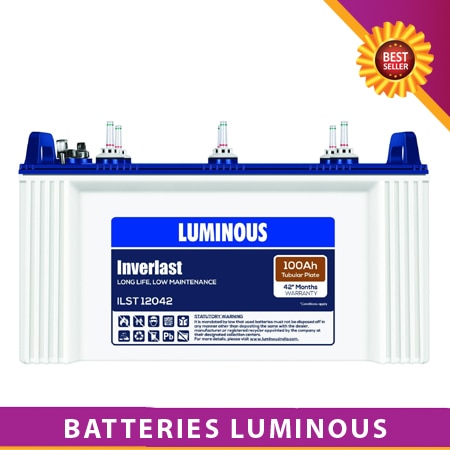 Batteries luminous