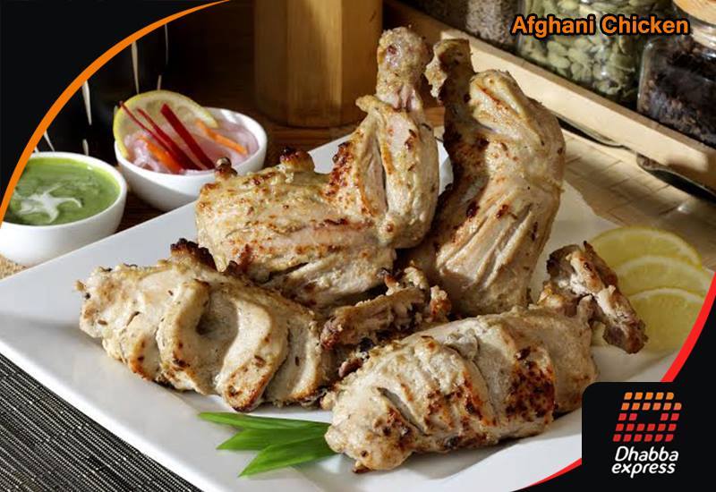 Dhabba Special PEPPER CHICKEN AFGHANI HALF