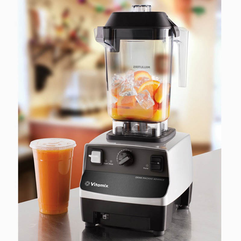 The Ultimate Blender For Every Beverage Program
From fruit smoothies to thick shakes, the Drink Machine Advance is an essential tool for adding or expanding a blended beverage program.
Smart Product Design
• 6 optimized programs and automatic shut-off means you can turn it on, walk away, and consistently blend beverages
• Pulse control quickly refreshes drinks for efficiency
• Advance® container creates faster, smoother pouring and has a longer blade life resulting in time and cost savings along with improved customer experience
• Advanced motor is designed to resist overheating when blending extra-thick ingredients resulting in cooler operation and enhanced reliability during peak hours of operation
Specification
Dimension Electrical Capacity
Width: 203 mm Voltage: 230 V Jar – 0.9 Litres
Height: 449 mm Freq.: 50/60 Hz Motor – 2 HP
Depth: 229 mm Power: 750 - 850 W RPM – 37000rpm
Net Weight: 5.9kg
We focus all of our attention on the customer to offer our full support. For maximum flexibility and availability, we assist our customers from the first contact through post sales.
GST Taxes applicable extra
For further details and queries please contact +91-9811333004
Marketed by
Xpresso Enterprises