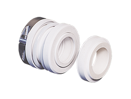 Balanced Flexible Virgin Teflon Bellow
Externally Mounted
Low Pressure
Independent Of Direction Of Rotation