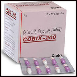 Generic Celebrex: Cobix 200 mg capsules (Generic Celebrex) contains Celecoxib. It is manufactured by WHO-GMP approved plant of Cipla Ltd.
Cobix (Generic Celebrex) Uses: Cobix is used to treat various types of pain & inflammation like spondylitis, arthritis, menstrual pain, some types of cancer pain . It is Non steroidal anti-inflammatory drug (NSAID) which acts by reducing hormones which causes inflammation and pain.
Cobix (Generic Celebrex) in USA: We supply Cobix (Generic Celebrex) to our clients in USA and other part of world through renowned couriers for faster deliveries. We source and ship our Cobix (Generic Celebrex) from our associate in India, which procure the product from authorized distributors. Our special dedicated team make sure that each capsule supplied by us is Authentic.
Economical & Affordable Cobix (Generic Celebrex): The rates of Cobix we supply are very cheap than Celebrex.