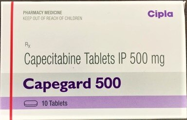 Generic Xeloda: We have Capegard 500 mg tabletsa (Generic Xeloda). It is manufactured by WHO-GMP approved plant of Cipla Ltd. It contain Capecitabine which is used to treat Colon Cancer, Colo-rectal Cancer & Breast Cancer that has been spread to other parts of the body.
Generic Xeloda from India: We procure our product from our associate in India who are authorized distributor and make sure that each tablet we supply is Authentic Capecitabine.
Generic Xeloda in USA: We have regular supply of Generic Xeloda to USA, covering major areas like NY, LA, NJ, CA, Florida, Alabama, Miami, Virgiana, Texas, Georgia & many more.