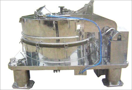 We introduce the four point full body open Centrifuge Machine which are developed with latest technology. full body open Centrifuges with... Inverter drives Fully Auto-PLC Control in GMP-Explosin / Flameproof execution.
