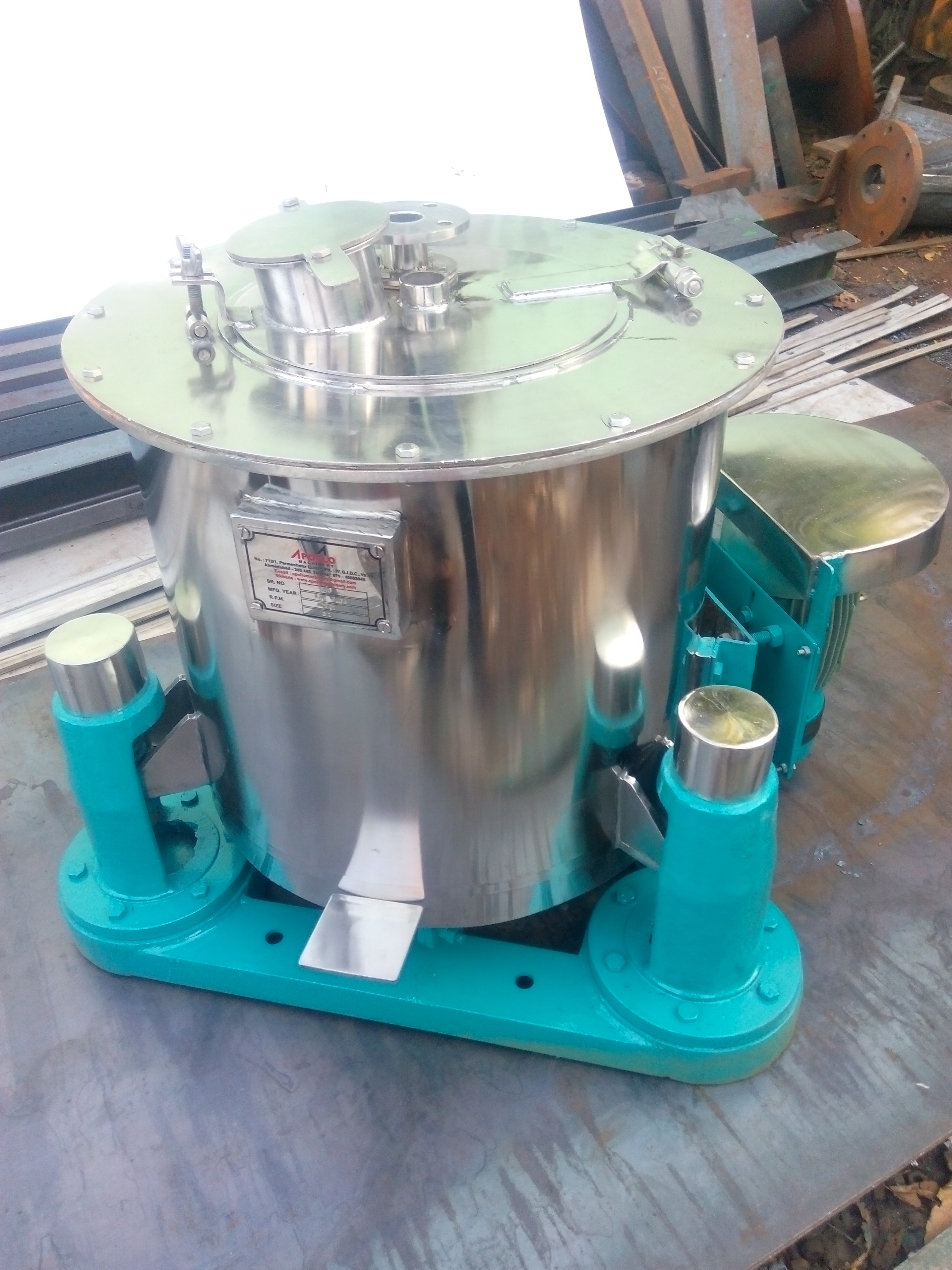 We r wild rang of Leading Manufacturer from Ahmedabad, we offer SS Centrifuge machine. we r provide complete GMP type Model