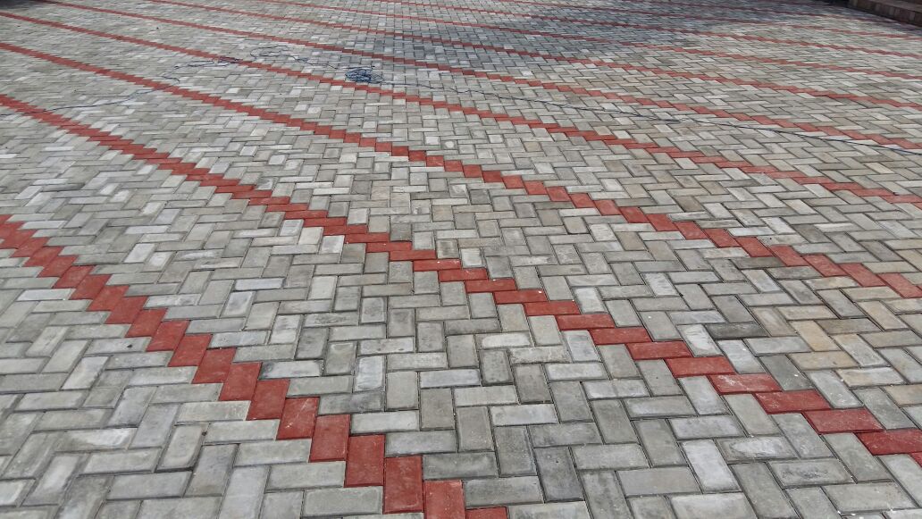 High density pavers having strength > 40 n/mm2