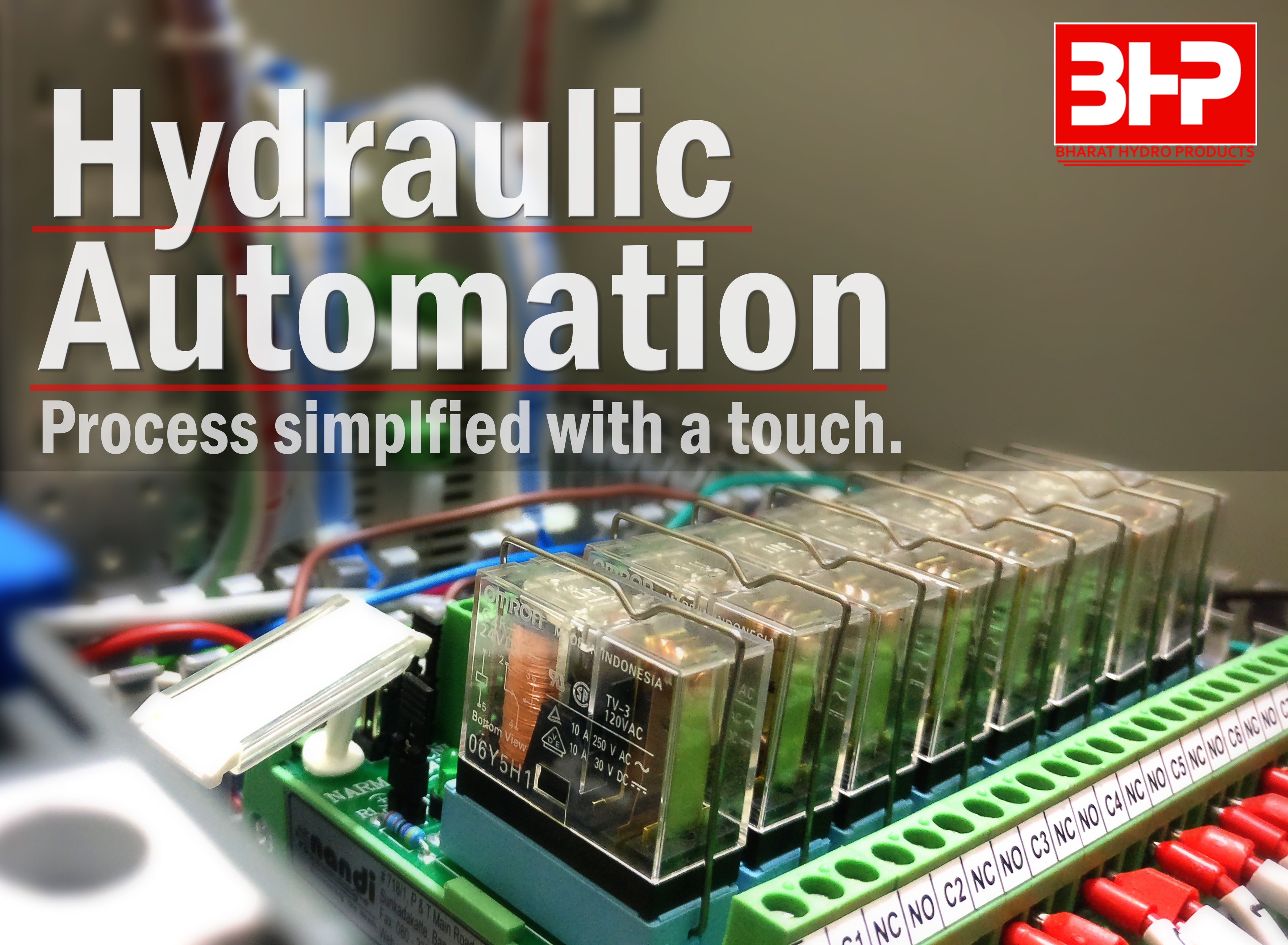 BHP also offer’s Industrial Automation in Bangalore
We live in an era where we are in a constant race against the time, in order to keep up, to compete to win, we have to upgrade ourselves, save time rather than save money, because time is money and the answer to that is Automation.
At BHP we provide Industrial Automation by utilizing the combination of Panel boards and Programming.
• Automation of Hydraulic Presses in Bangalore
• Automation of Hydraulic equipments in Bangalore
• Automation of Hydraulic processes in Bangalore
• Automation of Hydraulic Push/pull processes in Bangalore
#Automation #Hydraulics #PLC #Programming #Mechanical #Bangalore #Equipments
For more info visit us at http://bharathydroproducts.in/bizFloat/5a02e8ebe5008e166094ec63/-BHP-also-offer-s-Industrial-Automation-in-Bangalore-We-live-in-an-era-where-we-are-in-a-constant-race-against-the-time-in-order-to-keep-up-to-compete-to-win-we-have-to-upgrade-ourselves-save-time-rather-th
NOV 9, 2017
BHP also offer’s Industrial Automation in Bangalore
We live in an era where we are in a constant race against the time, in order to keep up, to compete to win, we have to upgrade ourselves, save time rather than save money, because time is money and the answer to that is Automation.
At BHP we provide Industrial Automation by utilizing the combination of Panel boards and Programming.
• Automation of Hydraulic Presses in Bangalore
• Automation of Hydraulic equipments in Bangalore
• Automation of Hydraulic processes in Bangalore
• Automation of Hydraulic Push/pull processes in Bangalore
