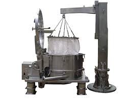 Apollo Machinery introduce full body open centrifuge machine, this machine use in pharmaceuticals industries. centrifuge body full opening for cleaning purpose. the machine should be hydraulic lifting provided for easy cleaning & remove the solid material in basket.
Full body open centrifuge available only GMP model size 24