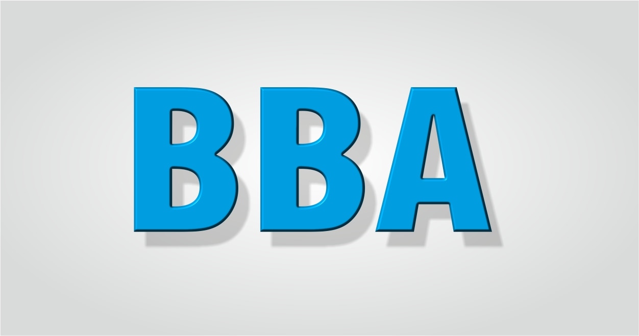 Bachelor of Business Administration is the form of management study at undergraduate level which will provide conceptual, theoretical and practical knowledge in various aspects of business like finance, economics, operations, marketing, basic accounting etc.?
Why BBA ?
Better job opportunities
Large Business Perspective
Learning holistic approach
Better pay packages
In this sector students gets the opportunity the work as :
1) Financial analyst
2) Management Trainee
3) Accountant