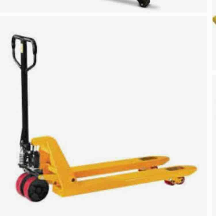 Heavy duty pallet truck
6 month pump warrenty
Fork length 1150 mm
Fork width 550 mm
Capacity 2.5 ton
