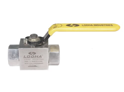 6000 PSI Ball Valve
Specifications:
Design: Squire Body & round Body
Rating: Up to 6,000 psi @ 14°F to 176°F
Connection: BSP, NPT, BSPT, UNF & Other Thread on Request
Seat Packing: POM & PEEK
Stem Packing: ‘O’ ring (NBR, Viton & FPM)
Size: 1/4” to 2”
Connections: Screwed
Body Stock: Bar Stoke & Forged Steel
Material: SS, CS and other Material on Request
