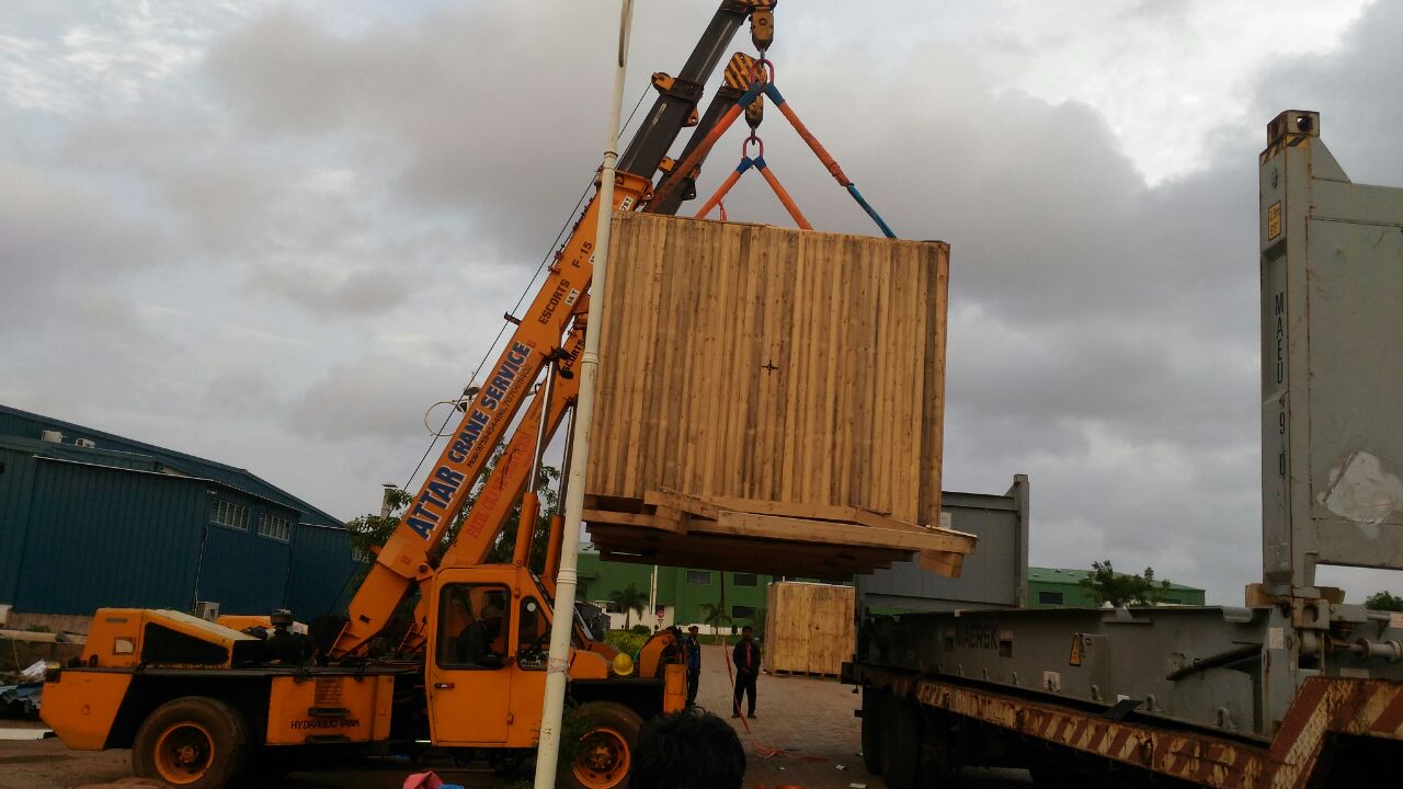 We provide all heavy Container loading and unloading works, for more details please call us.