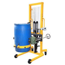 hydraulic drum lifter and tilter used in various factories. where the product required for lifting the drum and tilting into vessels, furnace, tank etc....
price is for electric operate for 5 ft raise height