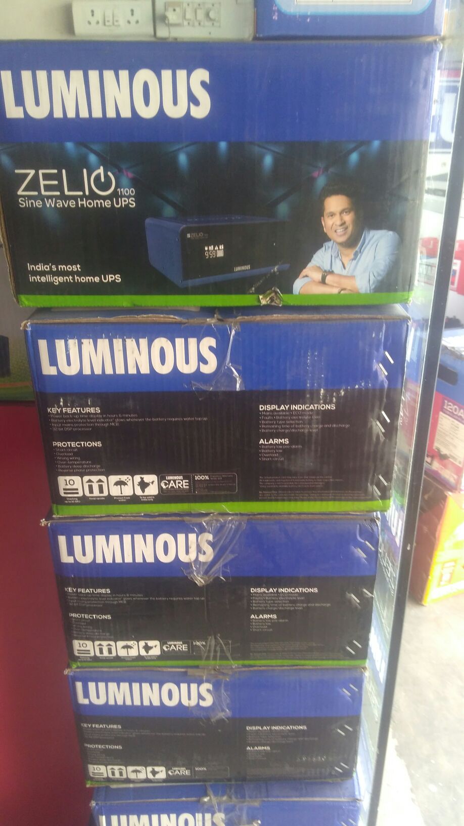 Luminous zelio 1100 sine wave home ups