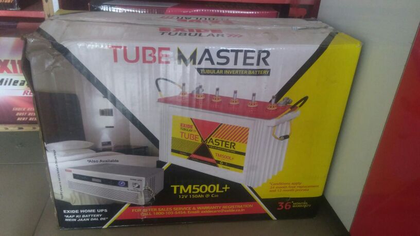 TM500L + 3 years warrenty 150 ah tubular